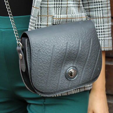 Becca Vegan Recycled Rubber Handbag