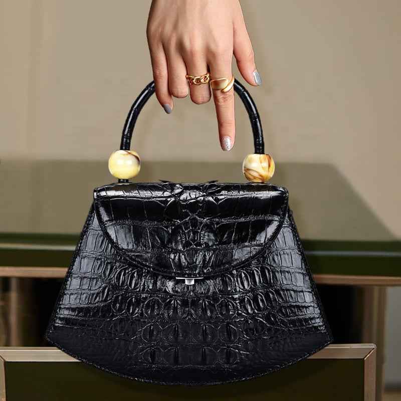 DON JOHN Crocodile Bags Luxury Handbag Women's