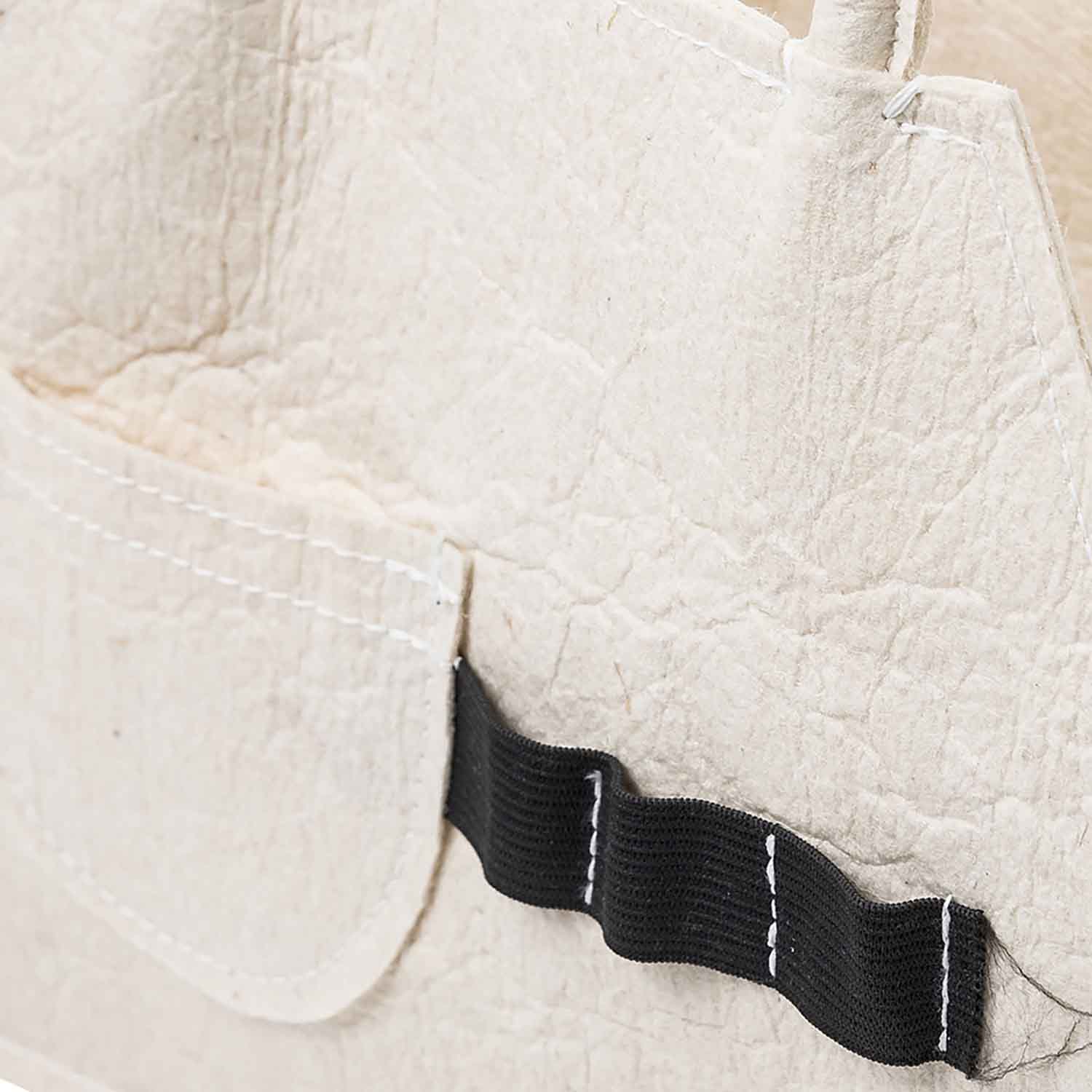 White Pinatex Handbag