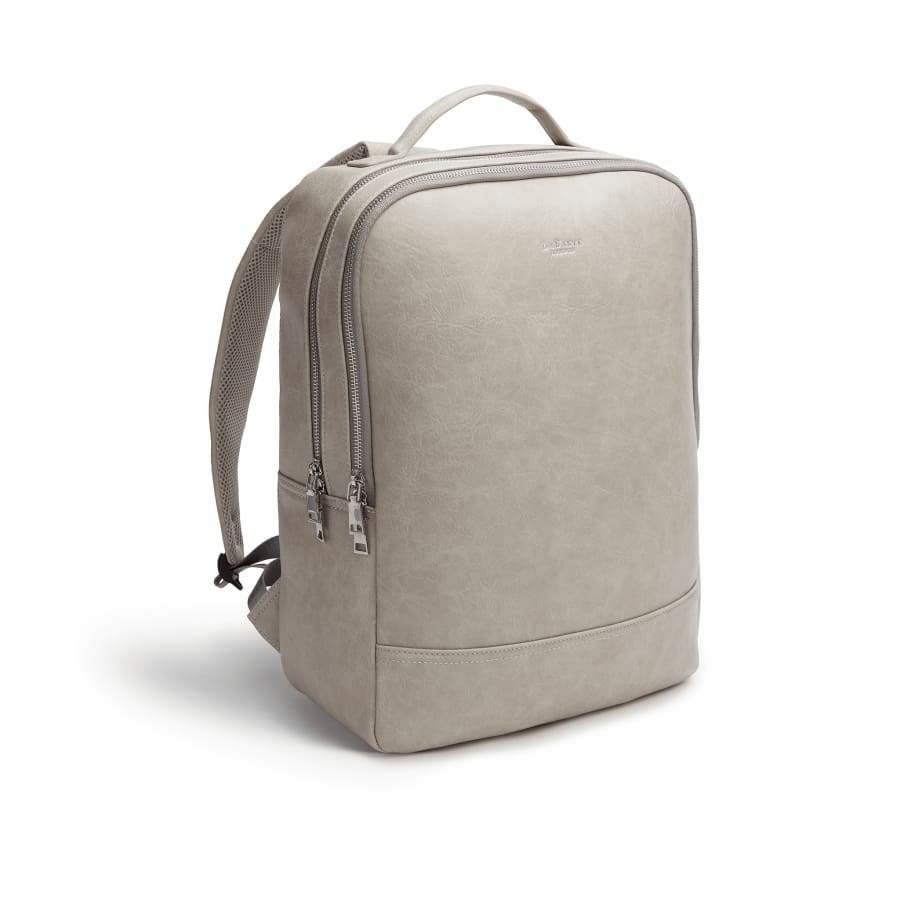 Acacia Grey Vegan Laptop Backpack