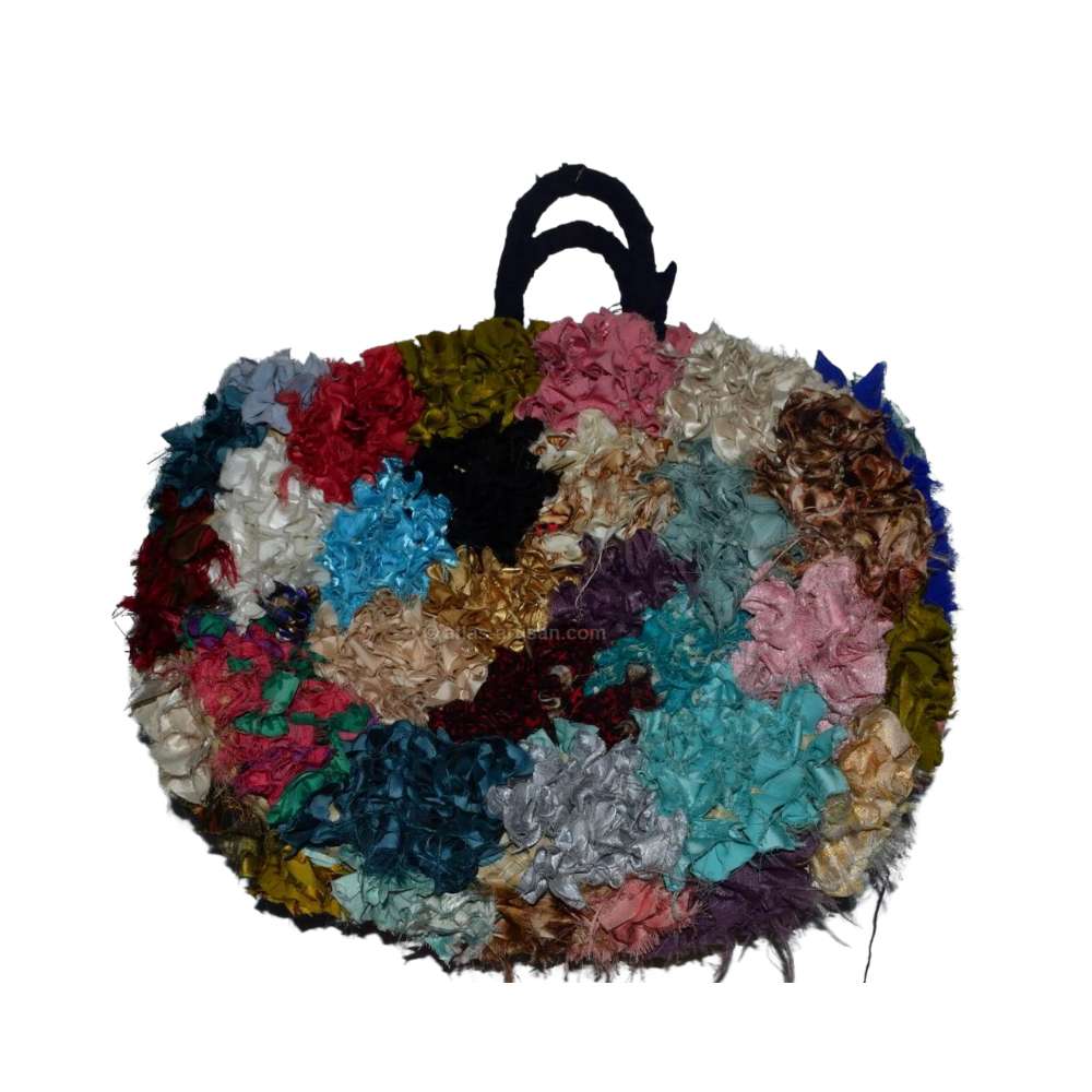 Handbag Wicker & Kilim